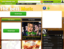 Tablet Screenshot of musicsertanejo.com